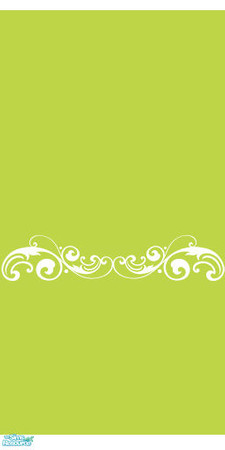 Sims 2 — White & Green - Green2 by juliana.brito — Part of the White & Green set of wallpaper made by me. As you