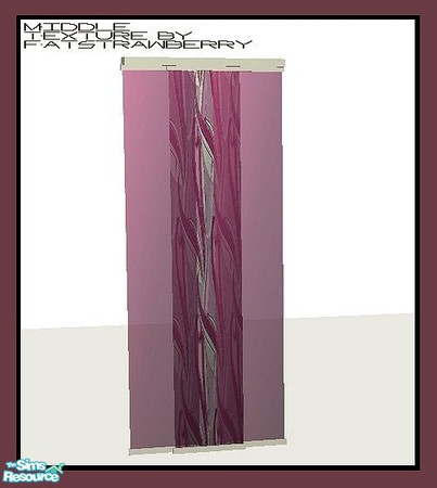 Sims 2 — Fontana Bathroom - Curtain Diagonal by Angela — Modern Black and White bathroom based on the real Fontana