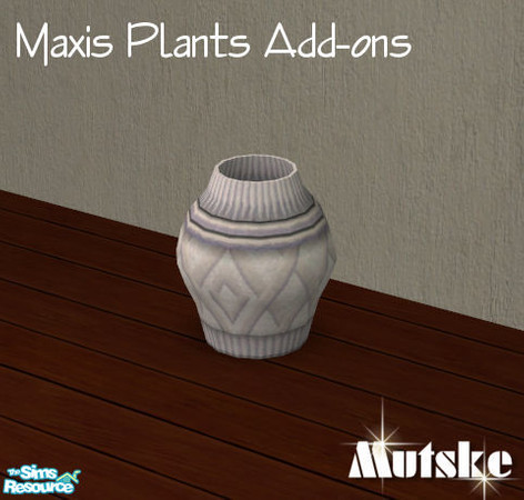 Sims 2 — Maxis Plants Add-ons II - Pot 03 by Mutske — 