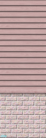 Sims 2 — Studio K Subtle Wood & Light Brick - Victorian by StudioKhagerks — 