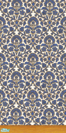 Sims 2 — Antique Wallpaper by ldhummingbird — A unique antique wallpaper.
