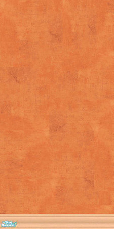 Sims 2 — Carrot by ldhummingbird — Carrot colorwash painted wall.