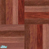 Sims 2 — Maxis Lost Flooring: Redwood Parquet by lyriclee — One of the hidden original game floorings that never made it