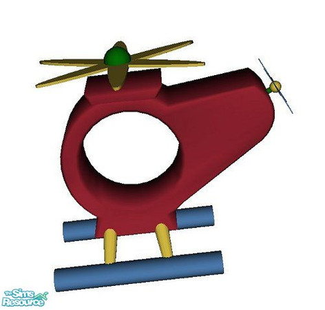Sims 2 — Childrensroom - Deco - Helicopter by marilu — 