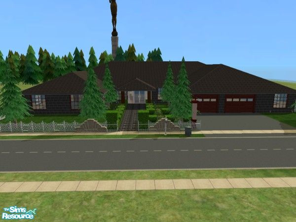Sims 2 — 8 Jonas Absalom Drive by oldmember_zach9090 — A modern family home or for the wealthy retiree Located in the
