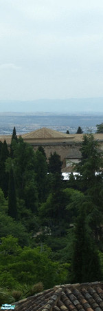 Sims 2 — Panoramic Espagna - Granada Mural Panel 3 by sbaroudi — Just back from your spanish holiday and wishing you