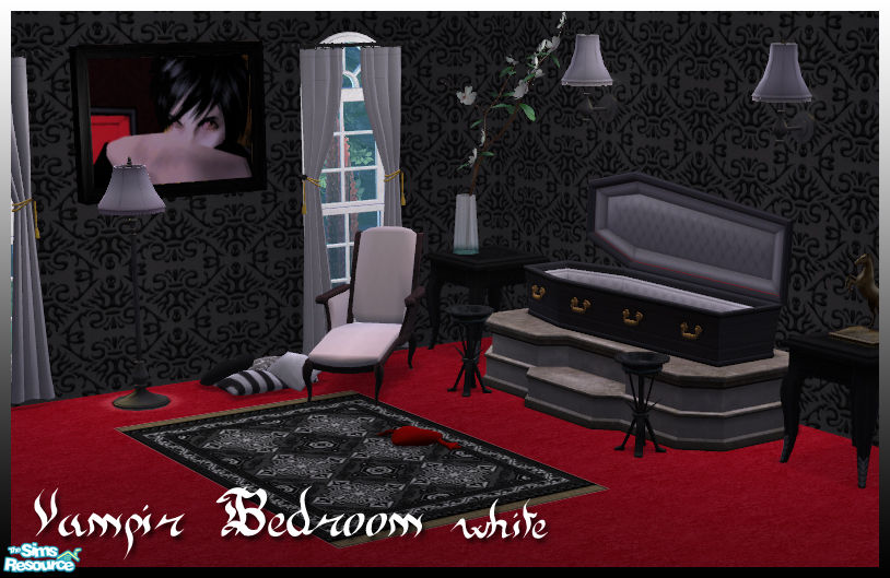 The Sims Resource - Vampir Bedroom white recolor
