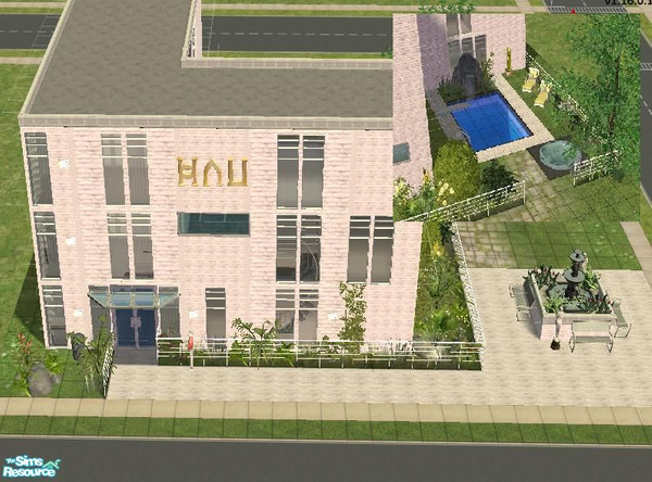 Sims 2 — bdcp-08 by belladocep — Nice modern city look apartment lot. 4 units, 2 small studios for single sim and 2 one