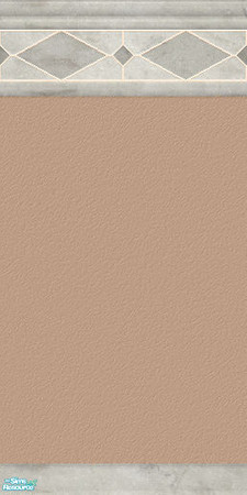 Sims 2 — Ravenna - Wall 14 by Spaik — Paint wall with marble moulding in modern style.