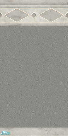 Sims 2 — Ravenna - Wall 11 by Spaik — Paint wall with marble moulding in modern style.
