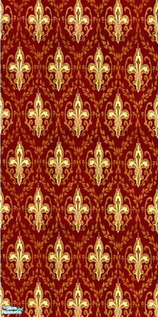 Sims 2 — The Knightsbridge Collection - Brown Millard by bgbdwlf408 — This regal pattern was taken straight from the