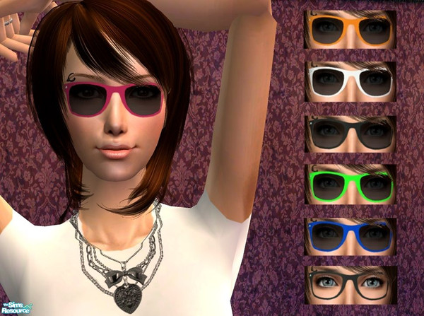 Sims 2 — Pretty Poindexter Glasses by ILikeMusic640 — 
