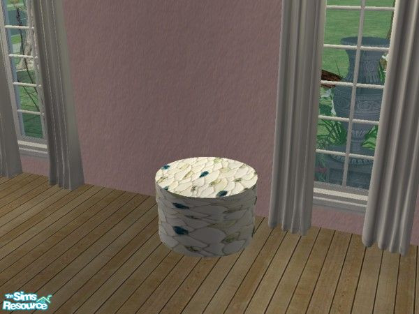 Sims 2 — MFG Jope Bedroom #9 Recolor - Satin - Endtable by mightyfaithgirl — Stone and jewel recolor of jope bedroom 9\'s