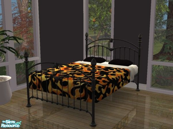 Sims 2 — MFG Variety Beddings #2 - 3 pack - Bed o Fire by mightyfaithgirl — On fire bedding!Too hot!