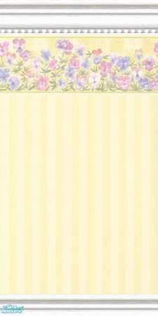 Sims 2 — DG Springtime by Stumblebum30 — Beautiful wallpaper that will enhance the look in any home!