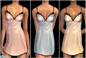Sims 2 — JPayafpjs20 by juttaponath — Silk nighties for adults and young adults. No mesh or expansion pack required.