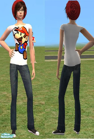 Sims 2 — Flying Mario by hunterfitz97 — :]