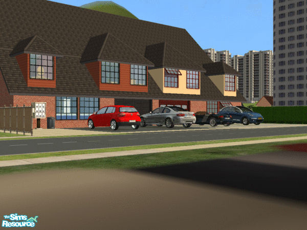 Sims 2 — 222 Park Avenue. by luckyoyo — This Lot has Two Apartments each with Four Big Bedrooms, Three Bathrooms,