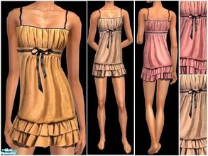 Sims 2 — JPayafpjs22 by juttaponath — Nighties for adults and young adults. No mesh or expansion pack required.