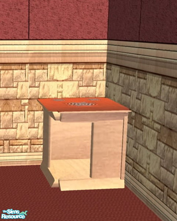 Sims 2 — Santa Fe Living Room- Star - corner end table by ead425 — 