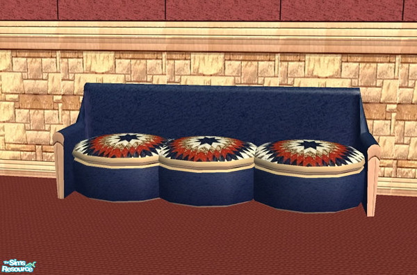 Sims 2 — Santa Fe Living Room- Star -sofa by ead425 — 