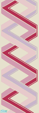 Sims 2 — Retro Papers - Abstrakt Pink by cazarupt — Part of the Retro Papers set by cazarupt. Also available with