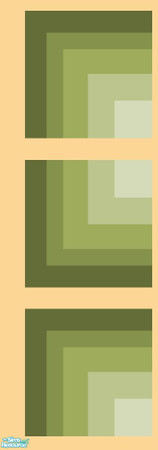 Sims 2 — Retro Papers - Apollo Green, Square Left by cazarupt — Part of the Retro Papers set by cazarupt.