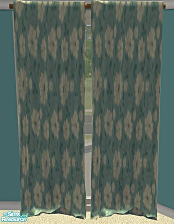 Sims 2 — TC-136 Merel Bedroom RC- Curtains by mom_of2boyz — TC-136 is a recolor of Merel Bedroom, by Creations by Angela.