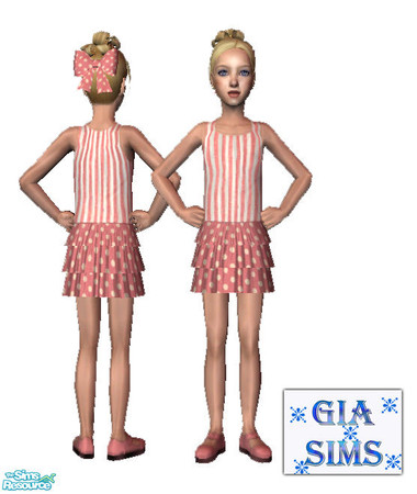 Sims 2 — Sister Summer Set by giasims — BOW