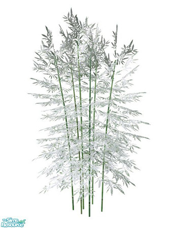 Sims 2 — Bamboo BASE GAME - Recolor Much Snow by Murano — Much snow bamboo recolor.