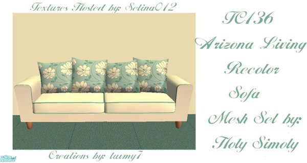 Sims 2 — TC136 Arizona Living Recolor - Sofa by luvmy7 — I recolored this set using some awesome meshes from Holy Simoly