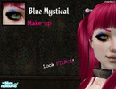 Sims 2 — Blue Mystical - Makeup [Look FIERCE!] by martaerika — A make up whit colors blue, orange, pink and red. Look