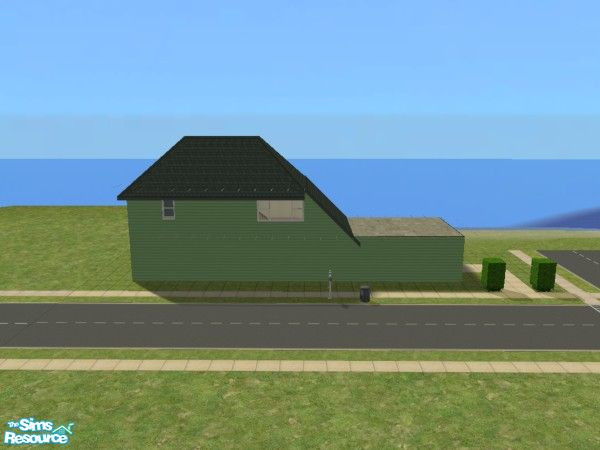 Sims 2 — Cheap 1 by Scwt — What is boring, has a humpback and can house a family that is starting out? My latest creation