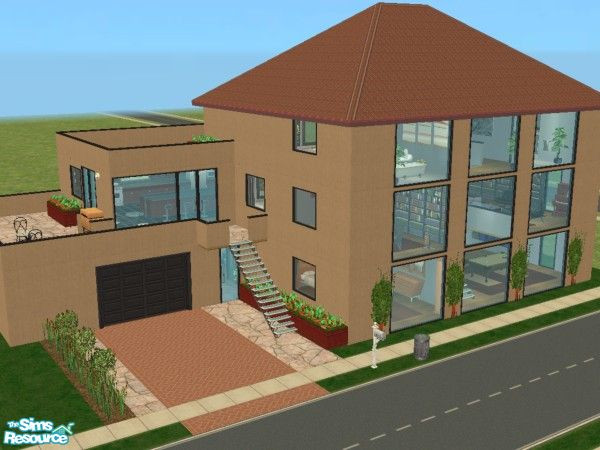 Sims 2 — Micah Lane by skagrl7250 — 3 bedrooms, 4 bathrooms, living room, family room, office, garage/workshop, pool, hot