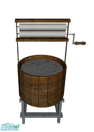 Sims 2 — Grandma`s Laundry - Washtrough by marilu — 