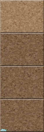 Sims 2 — Studio K Granite Block - Burnt Almond by StudioKhagerks — 