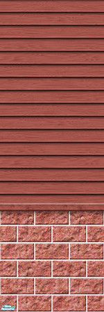 Sims 2 — Studio K Subtle Wood & Light Block - Burnt Coral by StudioKhagerks — 