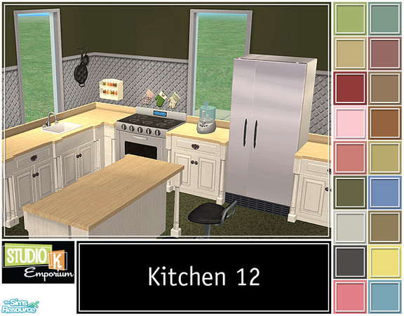 Sims 2 — Studio K Kitchen 12_01 by StudioKhagerks — 
