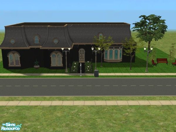 Sims 2 — Family Cottage by reneeblaze — Small contemporary home for your sims to start out in. There is plenty of room to
