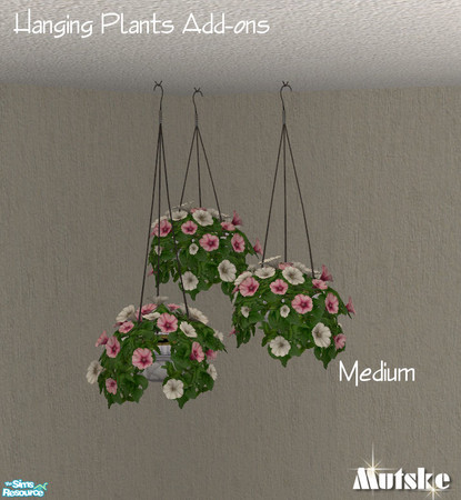 Sims 2 — Maxis Plants Add-ons III - Hanging Petunias II by Mutske — You need to have Maxis Plants Add-ons II - Potted