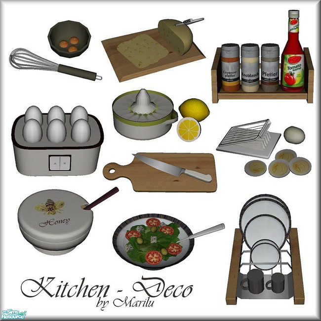 The Sims Resource Kitchen Deco