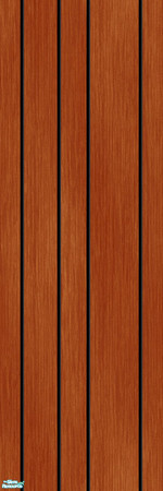 Sims 2 — Studio K Paneling - Oriental Ginger by StudioKhagerks — 