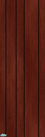 Sims 2 — Studio K Paneling - Burnt Sienna by StudioKhagerks — 