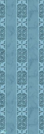 Sims 2 — Studio K Leaf Line - Light Teal by StudioKhagerks — 