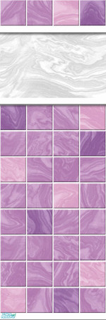 Sims 2 — Studio K Marble - Lilac by StudioKhagerks — 