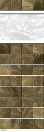 Sims 2 — Studio K Marble - Fossil by StudioKhagerks — 