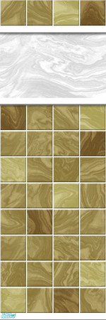 Sims 2 — Studio K Marble - Coriander by StudioKhagerks — 