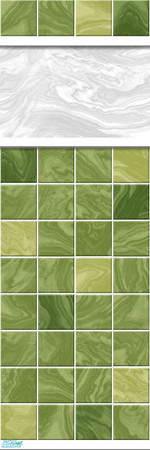 Sims 2 — Studio K Marble - Asparagus by StudioKhagerks — 