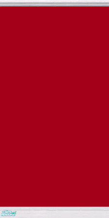 Sims 2 — Bright Paint With White Moulding - Red With White Moulding by LaurieR — A no cost paint.