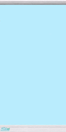 Sims 2 — Bright Paint With White Moulding - Light Blue With White Moulding by LaurieR — A no cost paint.